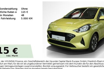 Hyundai i10 2.500 km 14.995 &euro; Fürth 90763