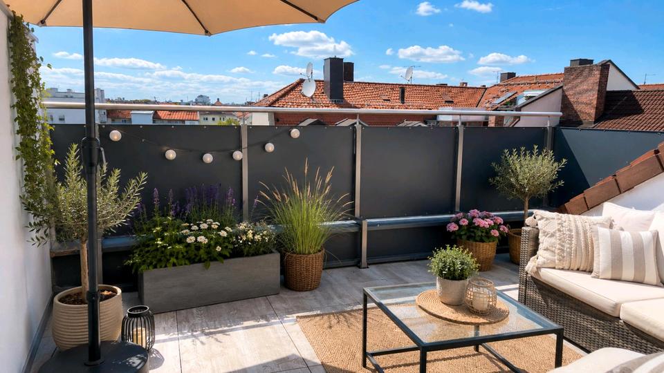 Dachgeschoßwohnung Nürnberg Gleißhammer - 3.5 Zimmer, 100 m&sup2;, 349.000&euro; | Angebot:27133431