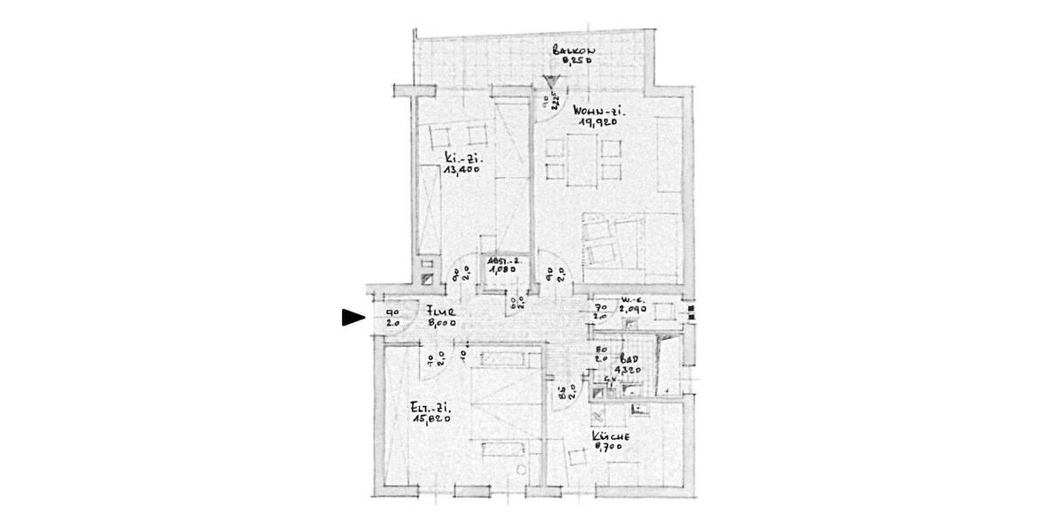 Etagenwohnung Nürnberg Maxfeld - 3 Zimmer, 77 m&sup2;, 285.000&euro; | Angebot:26904133