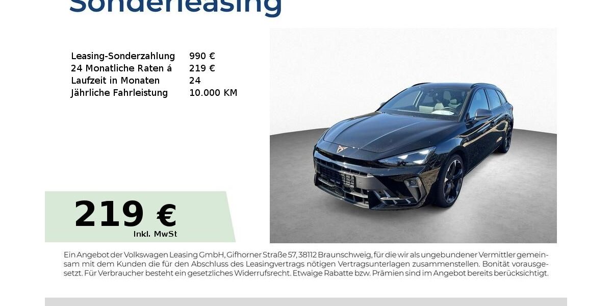 Cupra Leon 16.550 km 30.950 &euro; Schwabach 91126