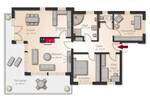 Etagenwohnung Nürnberg Steinplatte - 4 Zimmer, 145 m&sup2;, 2.380&euro; | Angebot:26644303
