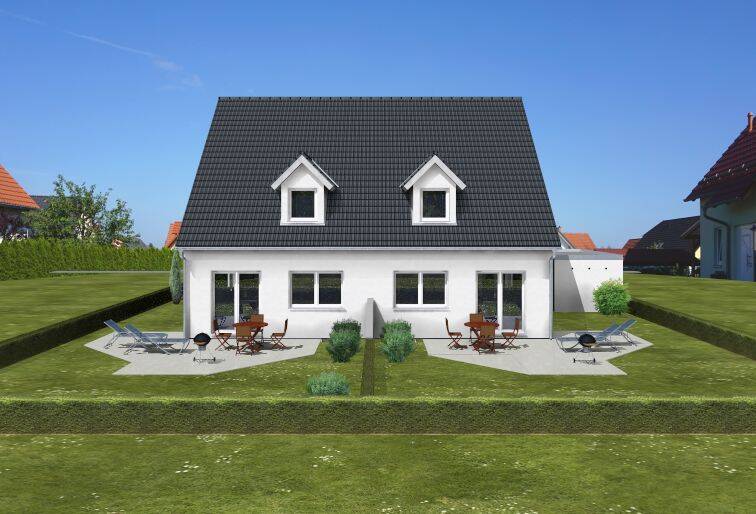 Doppelhaushälfte Feucht - 5 Zimmer, 106 m&sup2;, 630.700&euro; | Angebot:26388561