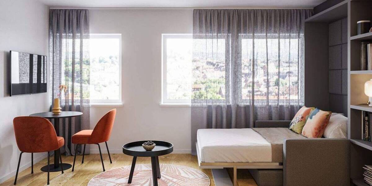 Etagenwohnung Nürnberg Rosenau - 1 Zimmer, 30 m&sup2;, 760&euro; | Angebot:26807153