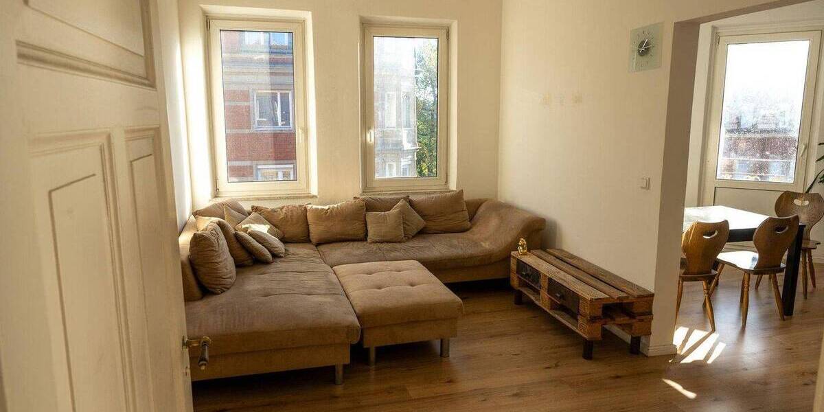 Etagenwohnung Nürnberg Sündersbühl - 4 Zimmer, 96 m&sup2;, 1.250&euro; | Angebot:26434460
