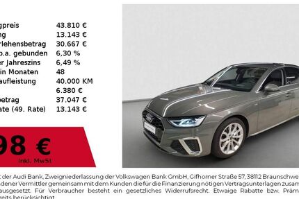 Audi A4 52.940 km 43.810 € Lauf an der Pegnitz 91207