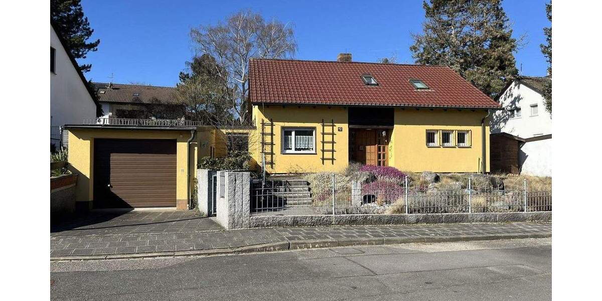 Großes Grundstück in Vach mit Einfamilienhaus 5 zimmer