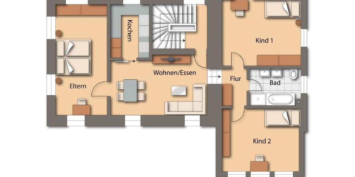 Maisonettenwohnung Pyrbaum - 5 Zimmer, 165 m&sup2;, 1.450&euro; | Angebot:26225856