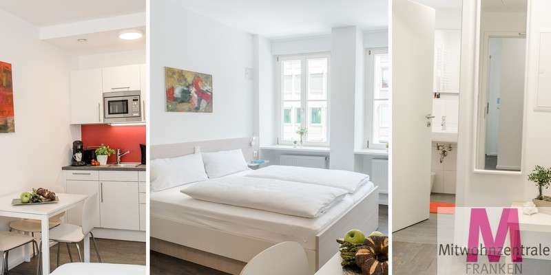 Etagenwohnung Nürnberg Altstadt, St. Lorenz - 1 Zimmer, 30 m&sup2;, 990&euro; | Angebot:25793505