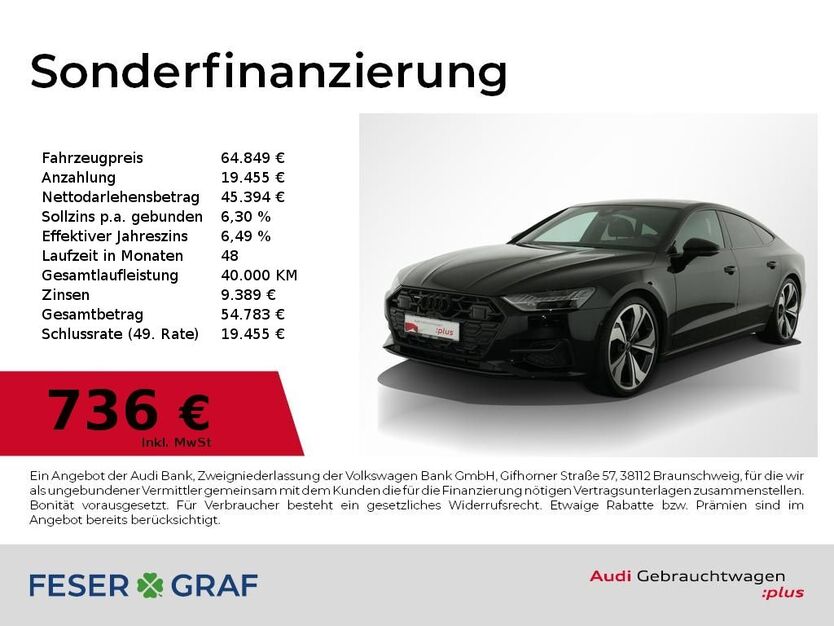 Audi A7 14.900 km 61.880 € Nürnberg 90411