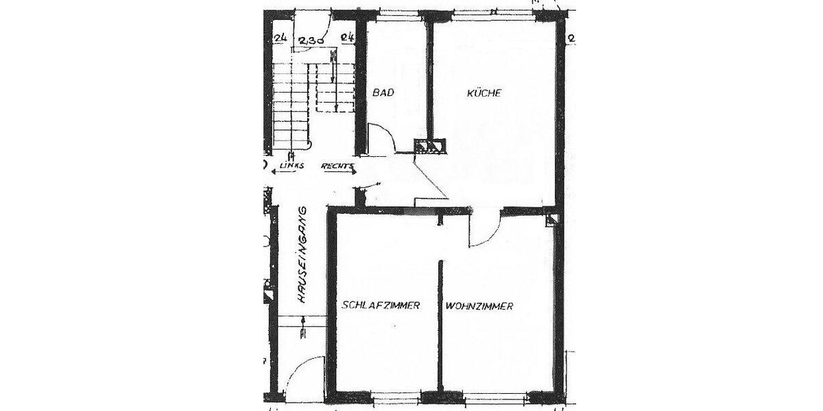 Erdgeschoßwohnung Nürnberg Rabus - 2 Zimmer, 54 m&sup2;, 185.000&euro; | Angebot:27155267