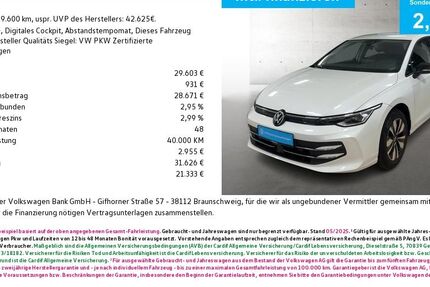 VW Golf 19.600 km 29.603 &euro; Fürth 90762