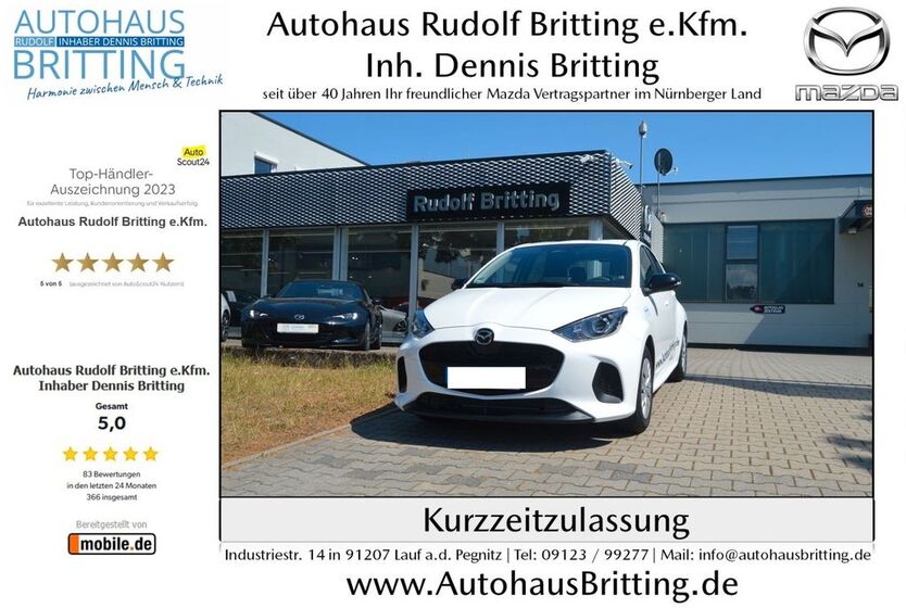 Mazda 2 Hybrid 5.000 km 21.390 € Lauf 91207