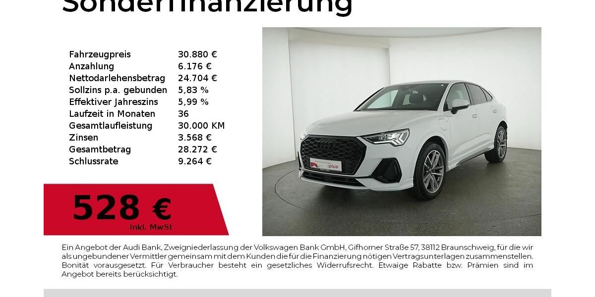 Audi Q3 94.170 km 30.880 &euro; Nürnberg 90441