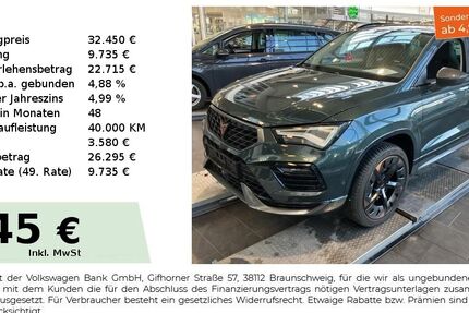 Cupra Ateca 35.850 km 32.450 &euro; Nürnberg 90441