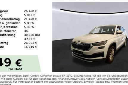 Skoda Kodiaq 150.980 km 26.450 &euro; Lauf an der Pegnitz 91207