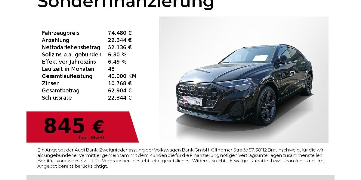Audi Q8 21.500 km 73.580 &euro; Lauf an der Pegnitz 91207