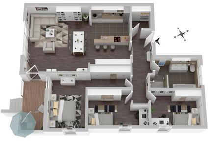 Wohnung Zirndorf - 4 Zimmer, 110 m&sup2;, 559.000&euro; | Angebot:25167488