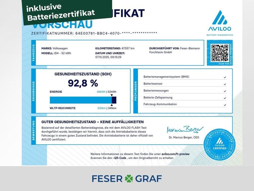 VW ID.4 47.700 km 23.740 € Forchheim 91301