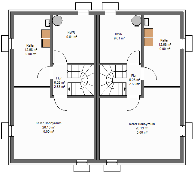 Doppelhaushälfte Feucht - 5 Zimmer, 106 m&sup2;, 630.700&euro; | Angebot:26388561