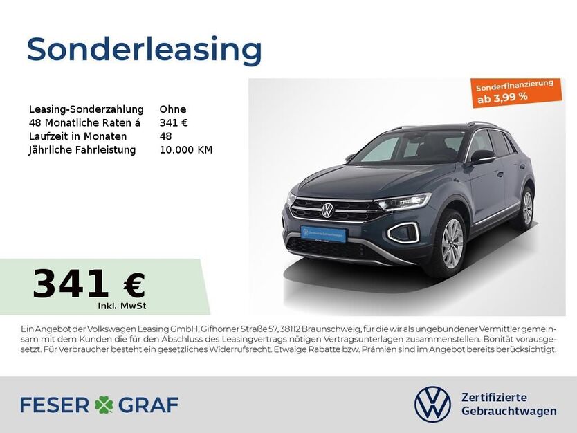 VW T-Roc 20.135 km 30.450 € Nürnberg 90411