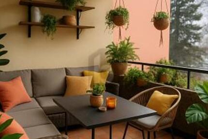 MODERNES ZUHAUSE MIT GROßEM BALKON & STELLPLATZ 2 zimmer