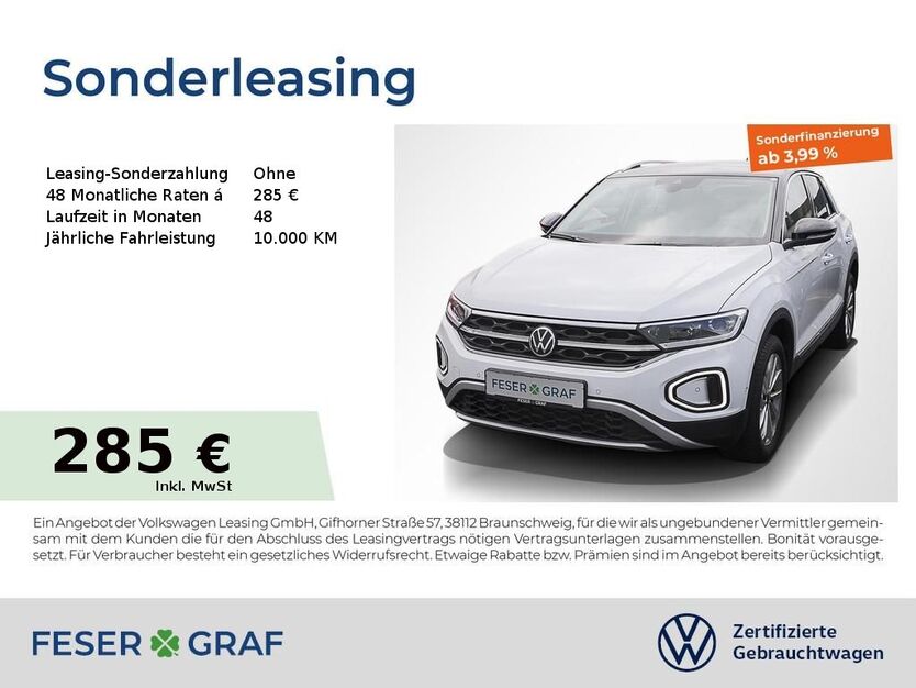 VW T-Roc 20.637 km 27.940 € Nürnberg 90411