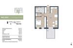 Verkaufsstart - Die erste eigene Wohnung mit großem Süd-Balkon, KfW 40 QNG 2 zimmer