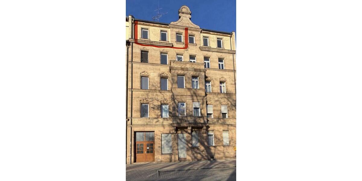 Etagenwohnung Fürth Südstadt - 2 Zimmer, 55 m&sup2;, 820&euro; | Angebot:26367671