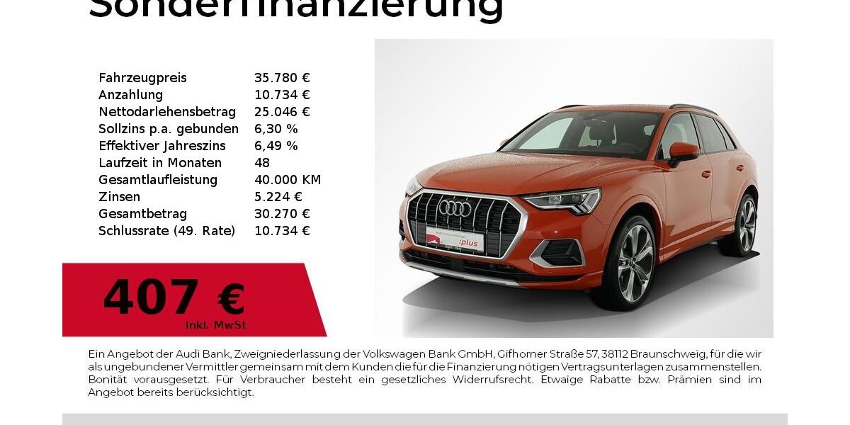 Audi Q3 22.500 km 33.840 &euro; Nürnberg 90411