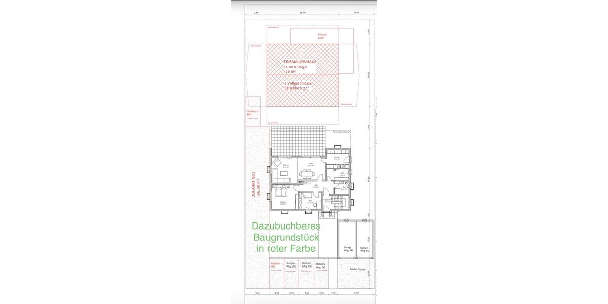 Erdgeschoßwohnung Roth - 3 Zimmer, 115 m&sup2;, 449.000&euro; | Angebot:25869321