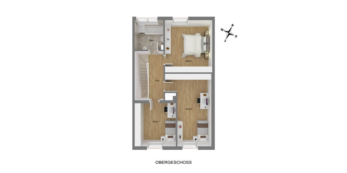 Reihenmittelhaus Nürnberg Langwasser - 4 Zimmer, 110 m&sup2;, 398.000&euro; | Angebot:26594820