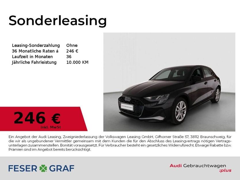 Audi A3 23.170 km 28.290 € Erlangen 91058