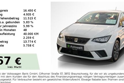 Seat Ibiza 35.250 km 16.220 &euro; Nürnberg 90431