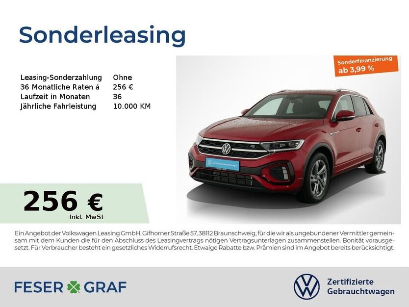 VW T-Roc 5.305 km 26.950 € Nürnberg 90411