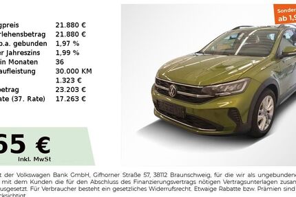 VW Taigo 2.487 km 21.880 € Fürth 90763