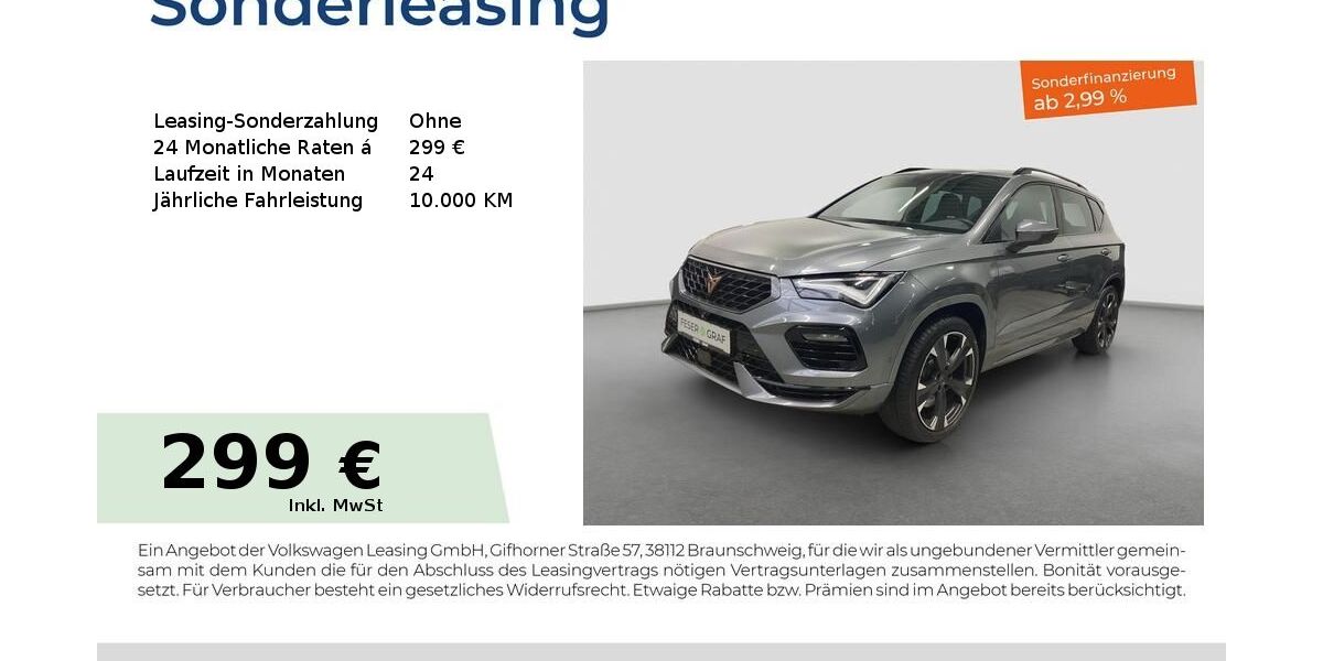 Cupra Ateca 26.400 km 36.480 &euro; Fürth 90763