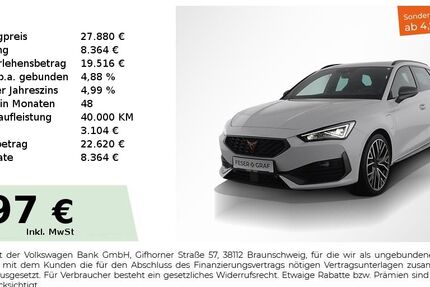 Cupra Leon 31.850 km 26.790 &euro; Nürnberg 90441