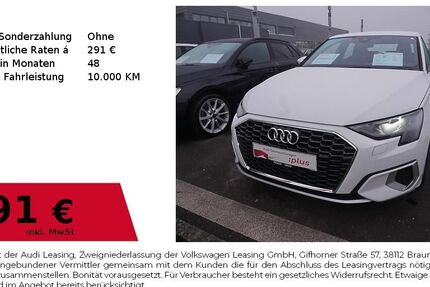 Audi A3 10.978 km 32.990 € Erlangen 91058