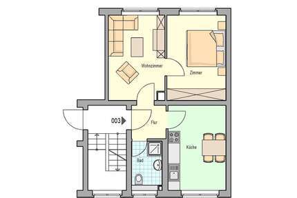 Wohnung zum Mieten in Nürnberg 374,17 € 44.02 m² 2 zimmer