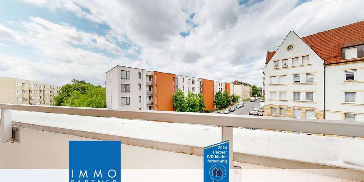 Etagenwohnung Nürnberg Gaismannshof - 1 Zimmer, 35 m&sup2;, 100.000&euro; | Angebot:26094820