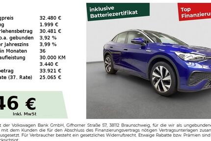 VW ID.5 16.074 km 32.480 € Fürth 90763