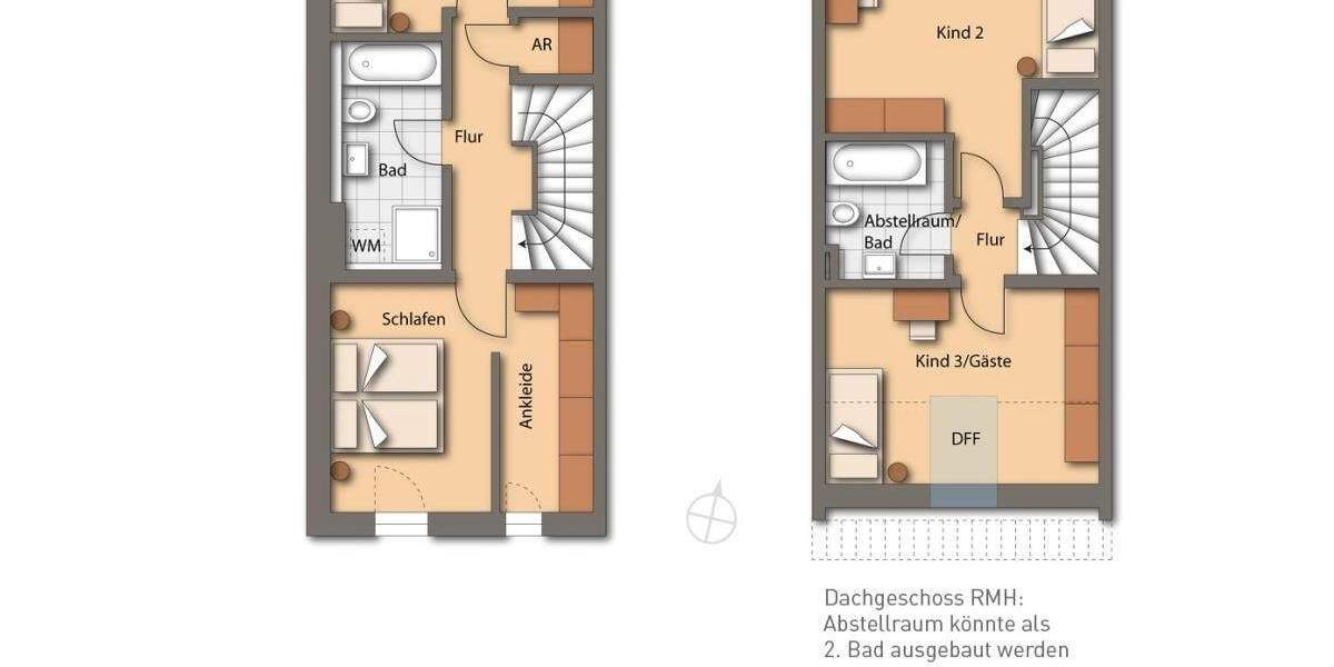 Reihenmittelhaus Postbauer-Heng Heng - 5 Zimmer, 131 m&sup2;, 525.000&euro; | Angebot:24038332