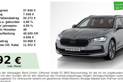 Skoda Superb 6.659 km 37.840 &euro; Nürnberg 90441