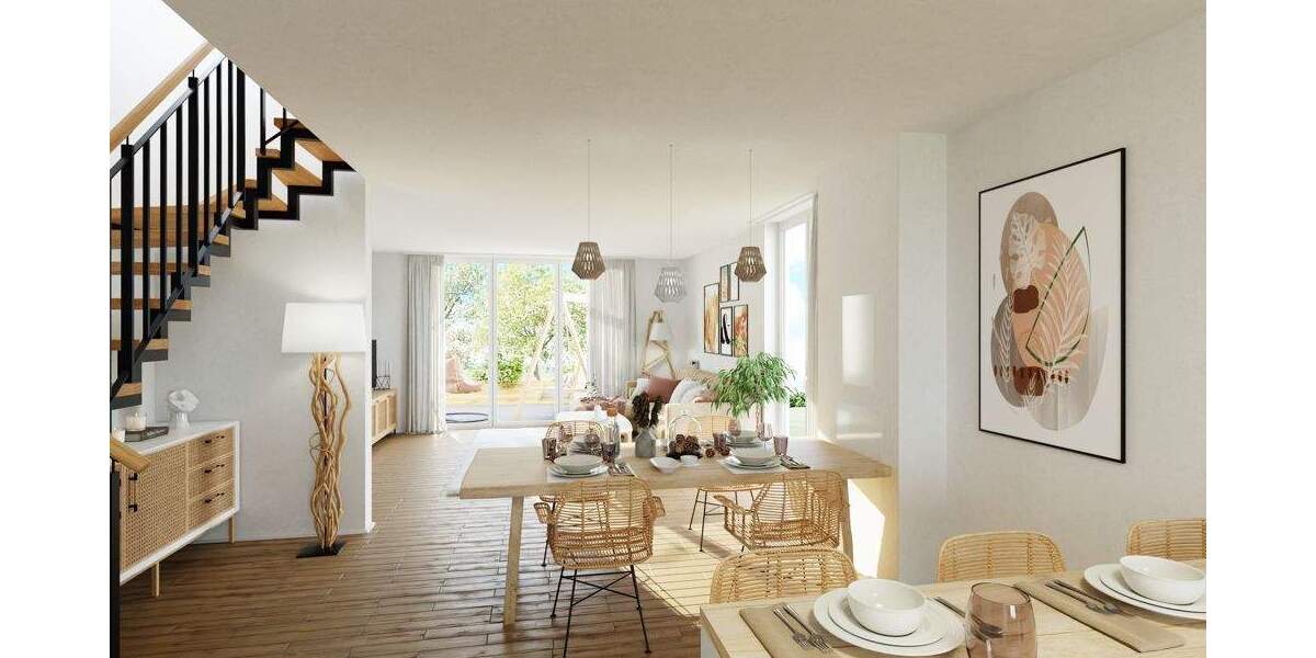 KfW-55: Modernes Reihenendhaus mit ca. 122 m² Wohnfläche in Fürth 5 zimmer