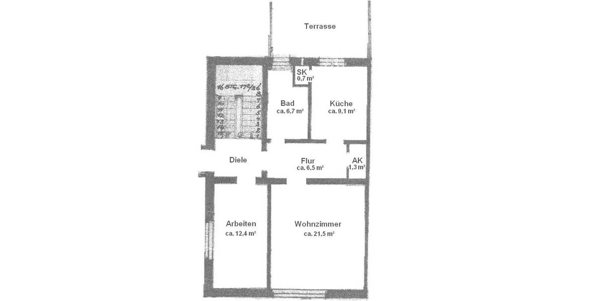 Mehrfamilienhaus, Wohnhaus Erlangen Bruck - 5 Zimmer, 114 m&sup2;, 520.000&euro; | Angebot:26915942