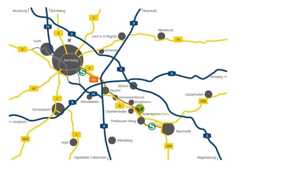 Etagenwohnung Burgthann Heinleinshof - 3 Zimmer, 93 m&sup2;, 437.533&euro; | Angebot:25820666