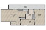 Etagenwohnung Nürnberg Rabus - 2 Zimmer, 66 m&sup2;, 1.000&euro; | Angebot:26408115