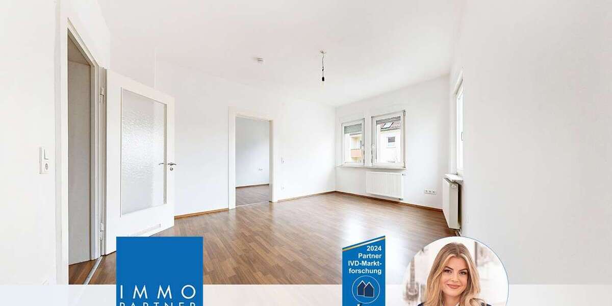 Etagenwohnung Nürnberg Kleinweidenmühle - 2 Zimmer, 58 m&sup2;, 200.000&euro; | Angebot:26268958