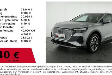 Audi Q4 e-tron 43.500 km 29.940 € Nürnberg 90411