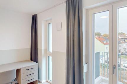 Toll geschnittenes 1-Zimmer-Apartment im Lichtenreuth Quartier zimmer